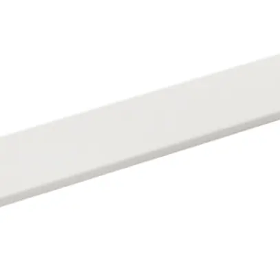 Couvercle de protection Hager weber.mes C 75mm l=1350mm blanc 