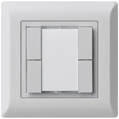 Pulsante universale INC 4×kallysto.line senza LED grigio chiaro 