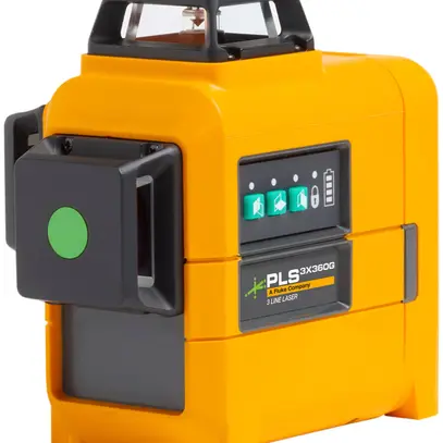 3-Punkt-Lasernivelliergerät Fluke PLS 3X360G KIT grün 35m ≥5h 520nm 