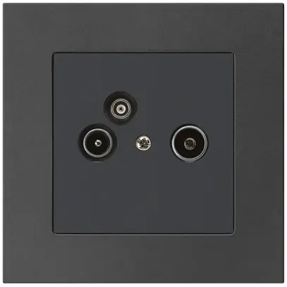 Prise d'antenne ENC R/TV/données kallysto.pro 19dB noir 