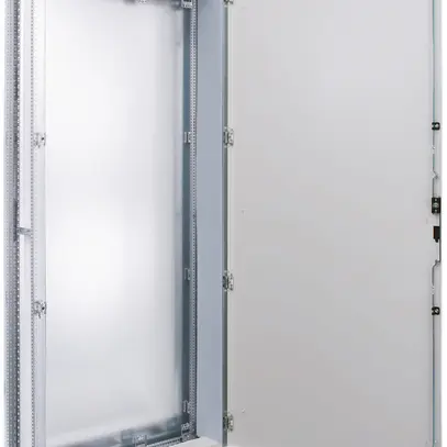 Armoire Hager weber.mes C avec porte en tôle 800×2000×275mm gris clair 
