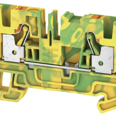 Borne de protection Weidmüller A2C PUSH IN 4mm² vert/jaune 