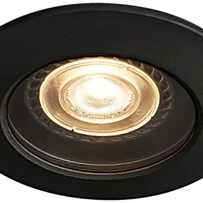 Plafonnier INC SLV VARU QPAR51 DL GU10 5W IP20/65 75mmØINC noir 