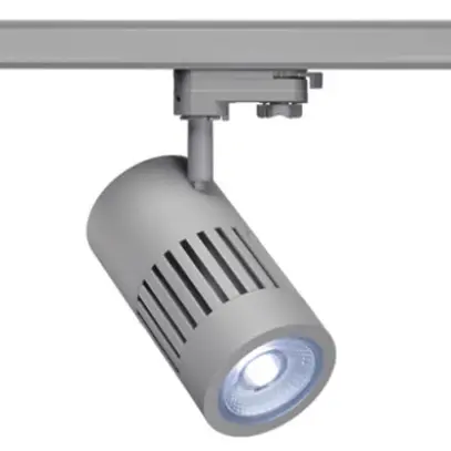 Luminaire LED SLV STRUCTEC TRACK 24W 2800lm 4000K 36° adaptateur 3-ph. gris 