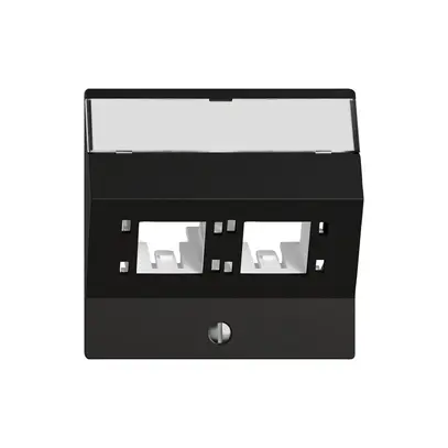 Kit di montaggio EDIZIO.liv SNAPFIX® per freenet cat.6A adattatore 2× ne 