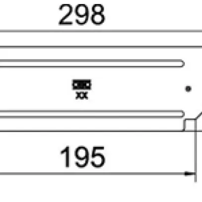 Couvercle BET RAAD pour sortie en T 200mm acier zingué en continu zinc-aluminium 