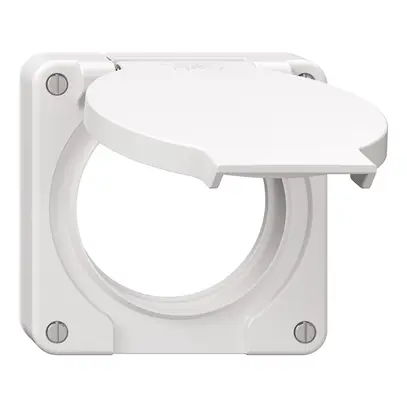 Couvercle avec clapet NEVO Ø60mm pour prise FI bc (joint bc) 