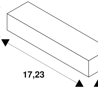 LED-Betriebsgerät SLV 26.6…39.9W 27…38V 700…1050mA DIM 172.3×44×30mm 