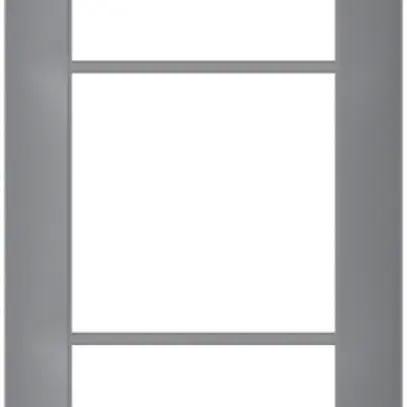 Abdeckrahmen SIDUS 3×1 alu 