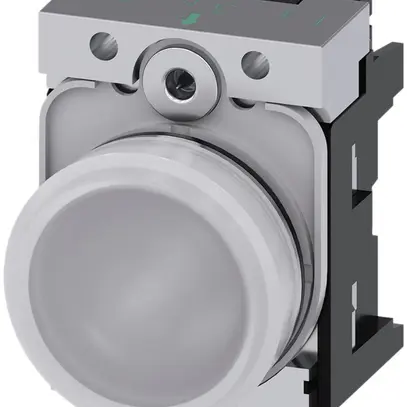 Voyant lumineux Siemens SIRIUS ACT a.support+LED 24VUC blanc métal brillant 