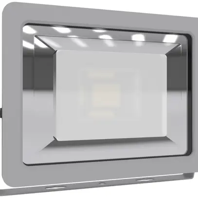 Projecteur LED ELBRO 50W, 4000lm, 4500K, angle d.rayon.60°/90°, 1.5m, IP65, gris 
