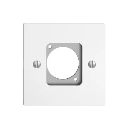 Kit di montaggio per presa XLR EDIZIOdue bianco 