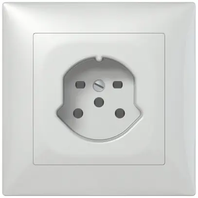 Prise ENC SIDUS B T15 blanc brillant 