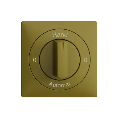 Kit frontale 0-Hand-0-Automat EDIZIOdue 60×60mm olive 