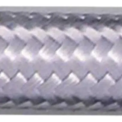 Câble textile Roesch rond 3×0.75mm² PNE argent 
