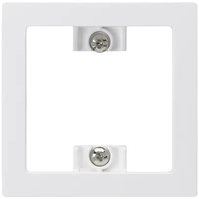 Placca frontale kallysto bianco 60×60mm per interruttore pulsante 