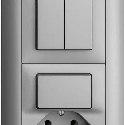 Combinazione INC EDIZIOdue 1/1P +3/T13 silver 