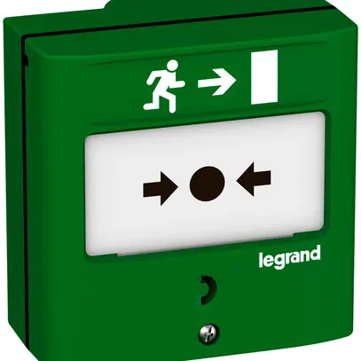 AP contatto d'allarme Legrand Ch+R verde 