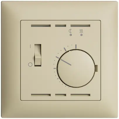 Termostato ambiente INC EDIZIOdue vanille, con sonda et cavo 