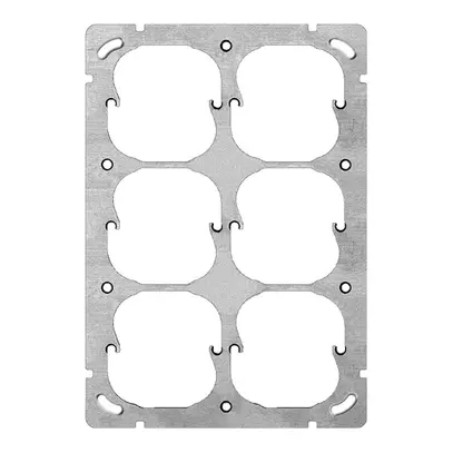 Placca di fissaggio INC FH 3×2 6×52mm 