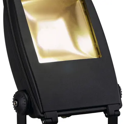Projecteur LED SLV FLOOD LIGHT 32W 2200lm 3000K 90° IP65 310×250×80mm noir 