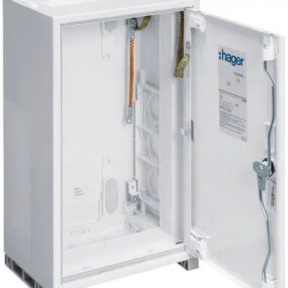 Armoire murale Hager univers avec porte CP I IP54 300×950×205mm 