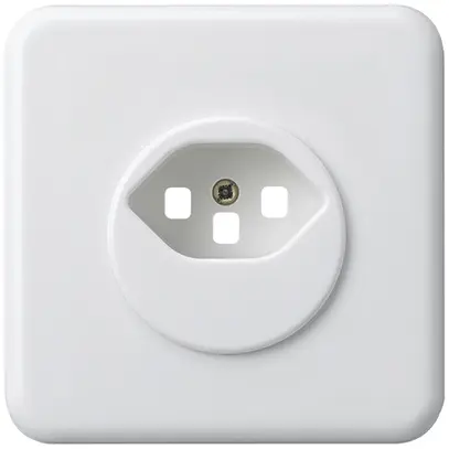 Kit frontal ENC basico type 23 86×86mm blanc avec protection enfants 