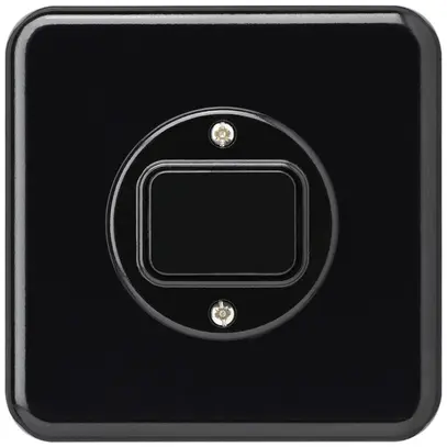 Interruttore INC basico 3/2L nero 