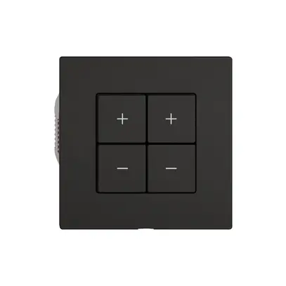 Stazione sec.variatore EDIZIO.liv Wiser SNAPFIX® 2 canali 4 tasti WLAN ne 