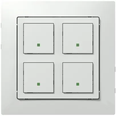 Senseur actionn.p.jalousie ENC ABB SIDUS free@home 2/1 blanc brillant 
