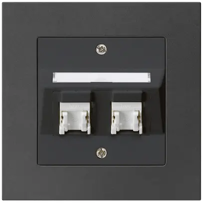 Presa INC kallysto.pro C cat.5e 2RJ45/u nero 