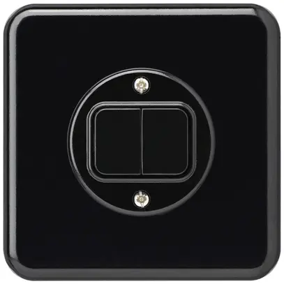 UP-Druckschalter basico 1/1L schwarz 