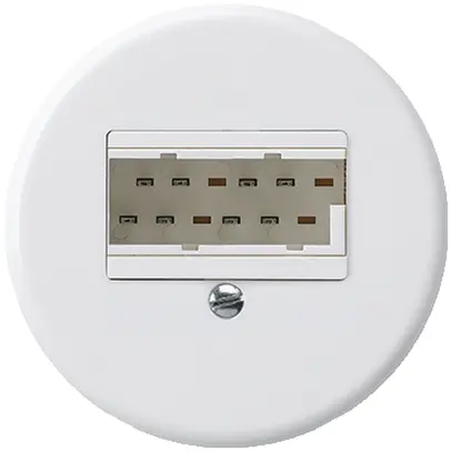 Insert pour boîte ENC basico 2×TT83 blanc 
