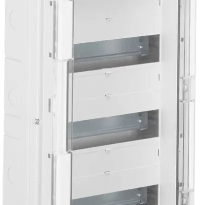 Distributeur AP Hager vector 4-rangées 12UM IP65 310×677×151mm sans entrée 