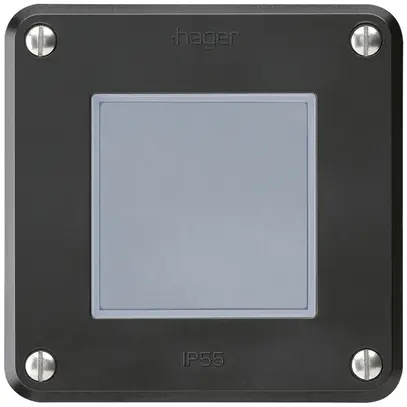 Interruttore INC robusto IP55 schema 3 nero per combinazione 
