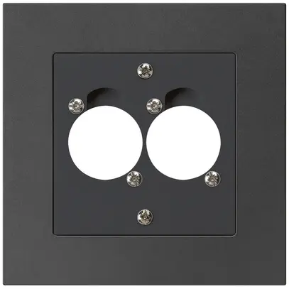 Kit di montaggio INC per 2 XLR kallysto.pro nero 