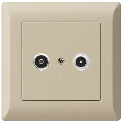 Presa antenna INC kallysto.line R/TV 23dB 2GHz beige 