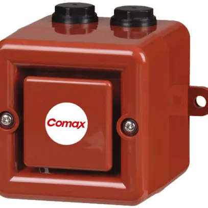 Avertisseur électronique A100 32 sons 100dB rouge IP66 