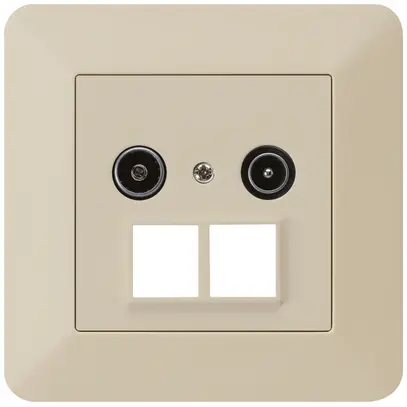Prise d'antenne ENC R/TV HMS kallysto.trend 23dB beige 