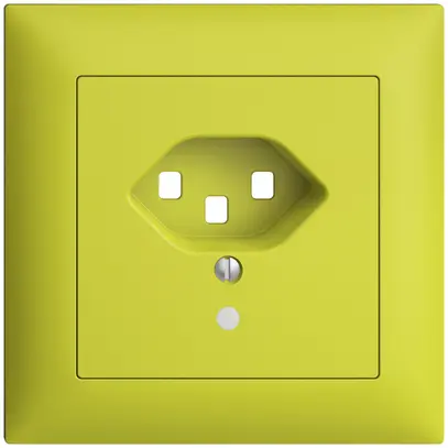 Kit frontale INC EDIZIOdue lemon 88×88mm T23 con lente 