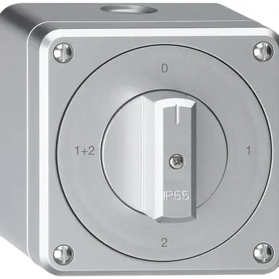 Interrupteur rotatif AP robusto IP55 schéma 1/1P aluminium 