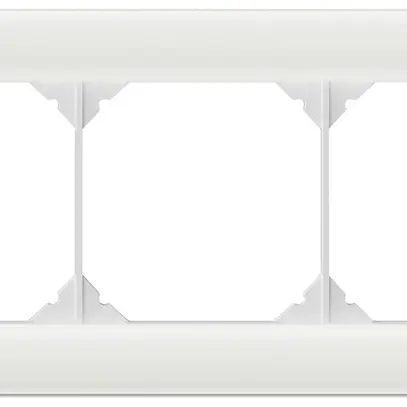 Intestazione INC EDIZIO.liv prestige SNAPFIX® 1×3 94×214mm vetro bianco 
