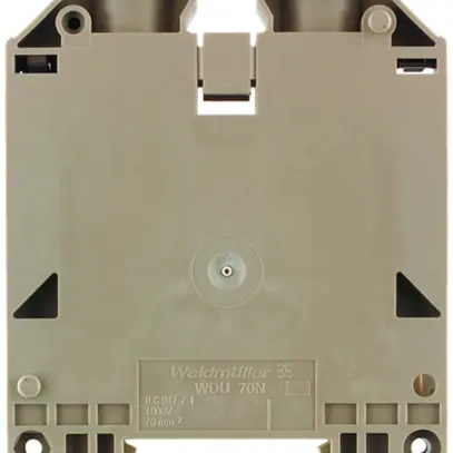 Morsetto di passaggio Weidmüller WDU N connessione a vite 70mm² TS35 beige 