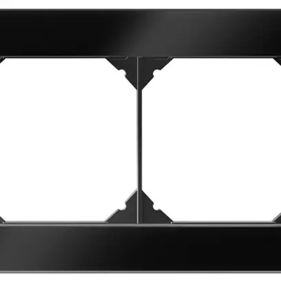 Intestazione INC EDIZIO.liv prestige SNAPFIX® 1×4 94×274mm vetro nero 