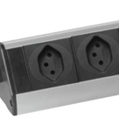 Tischanbaumodul 3×T13+2×RJ45/s Kat.6 Dock Desk Data Terminal2 