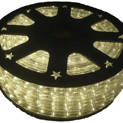 Fil lumineux LED ELBRO 230V Ø13mm 45m blanc chaud, horizontale 