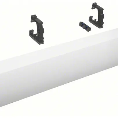 Canal de rangement Hager, 4-travées, 1050×176×135mm sans halogène 