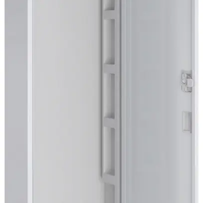Coffret vide AP Pragma a.porte a.fentes blanc 1 champ 7 rangées 300×1100×160mm 