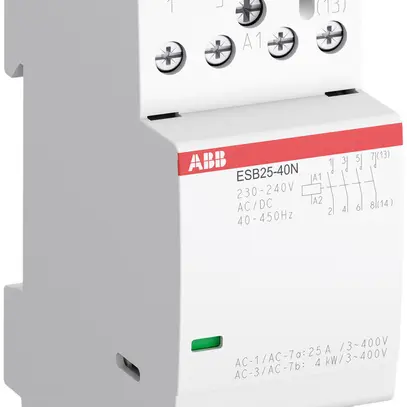 Contattore AMD ABB ESB25, 4Ch 25A AC-1, 230…240VAC/DC 