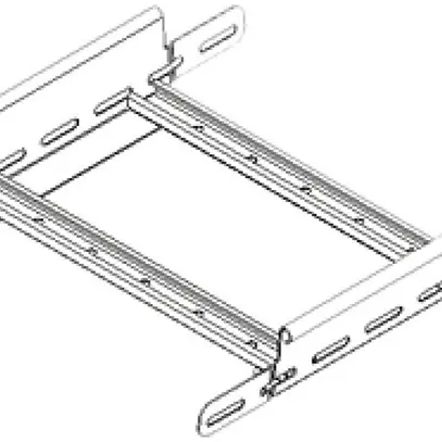 Segment d'échelle à câbles Lanz 400×60mm ZMA 
